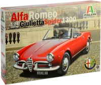 Фото - Сборная модель ITALERI Alfa Romeo Giulietta Spider 1300 (1:24) 