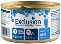 Фото - Корм для кошек Exclusion Adult Noble Grain Tuna Canned 85 g 