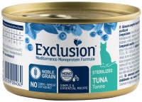 Фото - Корм для кошек Exclusion Sterilised Noble Grain Tuna Canned 85 g