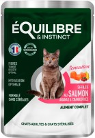 Фото - Корм для кошек Equilibre & Instinct Sterilized Salmon/Salmon/Pineapple in Sauce 85 g