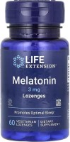 Фото - Аминокислоты Life Extension Melatonin 3 mg Lozenges 60 loz