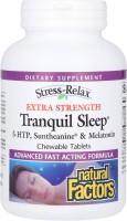 Фото - Аминокислоты Natural Factors Tranquil Sleep Extra Strength Chewable 60 tab