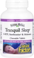 Фото - Аминокислоты Natural Factors Tranquil Sleep Chewable 120 tab 