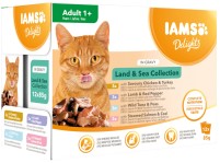 Фото - Корм для кошек IAMS Delights Land&Sea Collection in Gravy  12 pcs