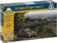 Фото - Сборная модель ITALERI Pz. Kpfw. Vi Tiger I Ausf. E (1:72) 