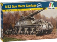 Фото - Сборная модель ITALERI M12 Gun Motor Carriage (1:72) 