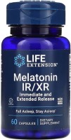 Фото - Аминокислоты Life Extension Melatonin IR/XR 60 cap 