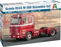 Фото - Сборная модель ITALERI Scania R143 M 500 Streamline 4x2 (1:24) 