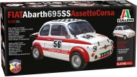 Фото - Сборная модель ITALERI FIAT Abarth 695SS/Assetto Corsa (1:12) 