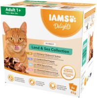 Фото - Корм для кошек IAMS Delights Land&Sea Collection in Gravy  8 pcs