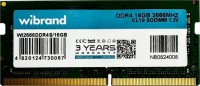 Фото - Оперативная память Wibrand SO-DIMM DDR4 1x16Gb WI2666DDR4S/16GB