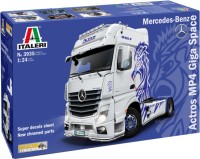 Фото - Сборная модель ITALERI Mercedes-benz Actros MP4 Giga Space (1:24) 3935 