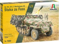 Фото - Сборная модель ITALERI Sd. Kfz. 251/1 Wurfrahmen Stuka zu Fuss (1:72) 