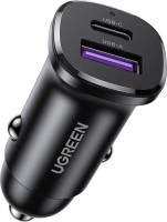 Фото - Зарядное устройство Ugreen 2-Port Fast Car Charger 30W 