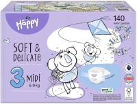 Фото - Подгузники Bella Baby Happy Soft & Delicate Midi 3 / 140 pcs 