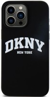 Фото - Чехол DKNY Liquid Silicone White Printed Logo MagSafe for iPhone 13 Pro Max 