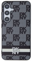 Фото - Чехол DKNY Leather Checkered Mono Pattern & Printed Stripes for Galaxy S24 