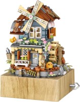 Фото - Конструктор LOZ Classical Windmill House Music Box 1239 