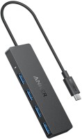 Фото - Картридер / USB-хаб ANKER 4-Port USB-C Hub 