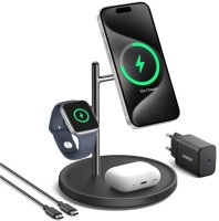 Фото - Зарядное устройство ANKER Maggo 3 in 1 Wireless Charging Station 