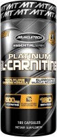 Фото - Сжигатель жира MuscleTech Platinum 100% L-Carnitine 180 cap 180 шт