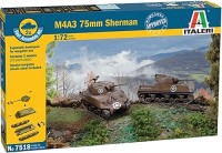 Фото - Сборная модель ITALERI M4A3 75mm Sherman (1:72) 