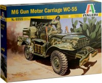 Фото - Сборная модель ITALERI M6 Gun Motor Carriage WC-55 (1:35) 