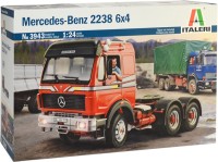 Фото - Сборная модель ITALERI Mercedes Benz 2238 6x4 (1:24) 