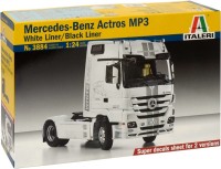 Фото - Сборная модель ITALERI Mercedes-Benz Actros MP3 (1:24) 