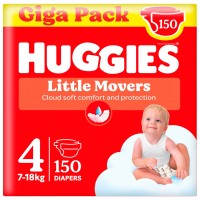 Фото - Подгузники Huggies Little Movers 4 / 150 pcs 