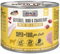 Фото - Корм для кошек MACs Superfoods Adult Poultry/Beef/Cranberry  200 g