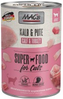 Фото - Корм для кошек MACs Superfoods Adult Calf/Turkey  400 g