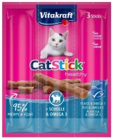 Фото - Корм для кошек Vitakraft Cat Stick Healthy Flatfish 18 g 