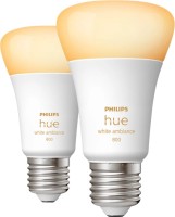 Фото - Лампочка Philips Hue White Ambiance 9W E27 2 pcs 