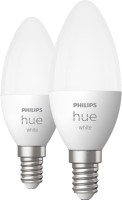 Фото - Лампочка Philips Smart Bulb 5.5W 2700K E14 2 pcs 