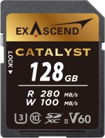 Фото - Карта памяти Exascend Catalyst UHS-II V60 SDXC 128 ГБ