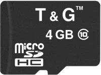 Фото - Карта памяти T&G microSD class 10 UHS-I 4 ГБ