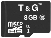 Фото - Карта памяти T&G microSD class 10 UHS-I 8 ГБ