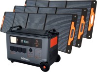 Фото - Зарядная станция Oscal PowerMax 3600 + 3 Solar Panel 200W 