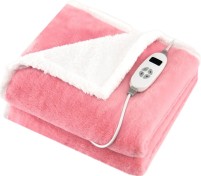 Фото - Электрогрелка / электропрстынь Costway 60''x 50'' Heated Blanket Throw with 10 Heat & 9 Hours 