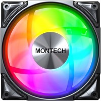 Фото - Система охлаждения Montech Metal Pro 12 ARGB PWM Black 