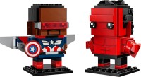 Фото - Конструктор Lego Captain America and Red Hulk Figures 40668 