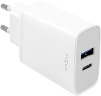 Фото - Зарядное устройство FIXED USB-C/USB Travel Charger 30W 