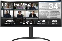 Фото - Монитор LG UltraWide 34WR55QK 34 "  черный