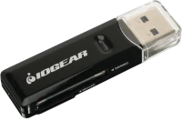 Фото - Картридер / USB-хаб IOGEAR Compact USB 3.0 SD/MicroSD Card Reader/Writer 