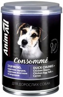 Фото - Корм для собак AnimAll Dog Canned Consomme Duck 375 g 1 шт