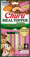 Фото - Корм для собак INABA Churu Meal Topper Chicken/Salmon 56 g 4 шт