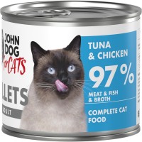 Фото - Корм для кошек John Dog Adult Tuna/Chicken Fillets 140 g 