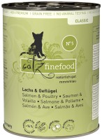 Фото - Корм для кошек Catz Finefood Classic Canned Salmon/Poulry  400 g