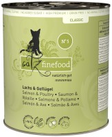 Фото - Корм для кошек Catz Finefood Classic Canned Salmon/Poulry  800 g